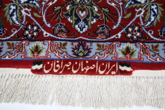 Image 1 of Tappeto persiano Isfahan Vecchio Molto Fine Con Seta 160 X 110 Cm