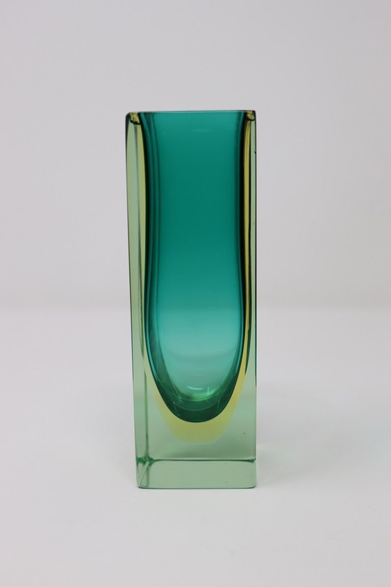 Image 1 of Jarrón pequeño de cristal artístico de Murano, década de 1970