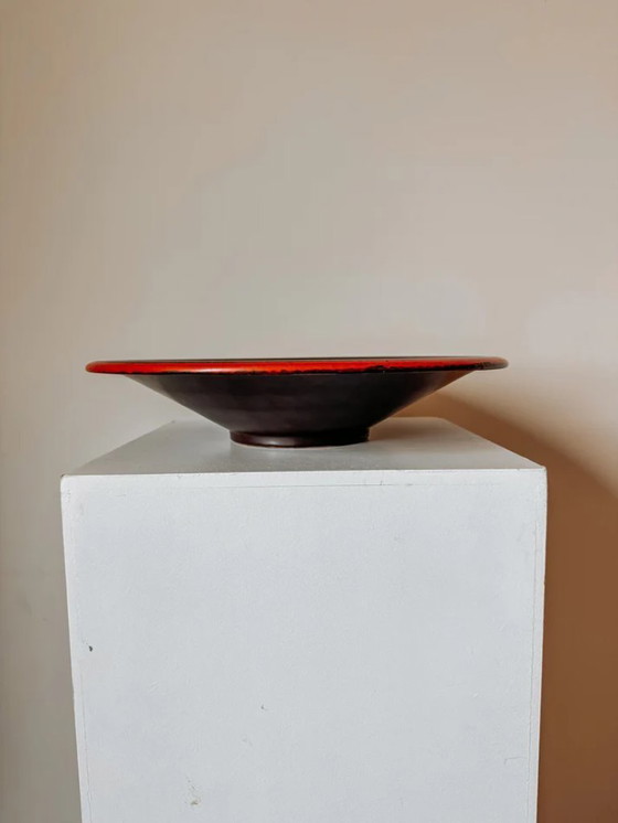 Image 1 of Vintage Art Deco ceramic fruit bowl