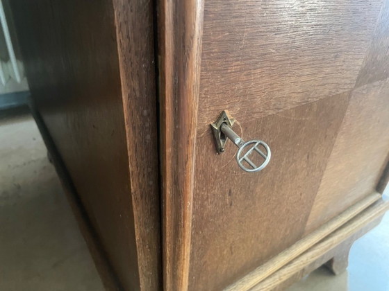 Image 1 of Art-Deco-Schreibtisch mit Chinoiserie-Elementen