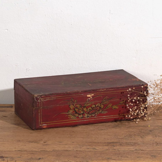 Antica cassa asiatica rossa (c.1900) #13 – Cassettiere (photo 7 of 40)