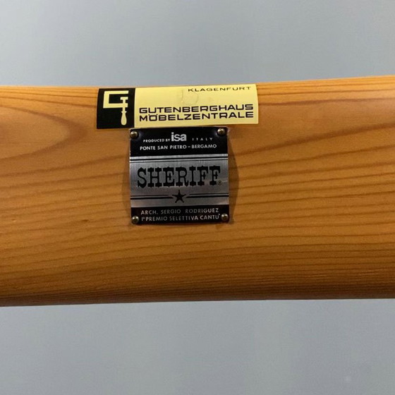 Image 1 of Sheriff Loungestoel met Ottoman van Sergio Rodrigues voor ISA