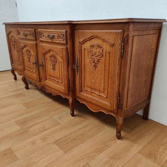 Country Vintage Louis XV Sideboard Wall Cabinet Buffet Cabinet 505 – Wood (photo 5 of 18)