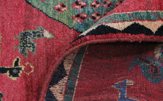 Image 1 of Original Persian carpet Gabbeh Ghashghai oriental carpet 150 cm x 102 cm old natural