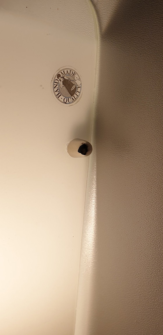 Image 1 of Vintage Mond Geblazen Wandlamp