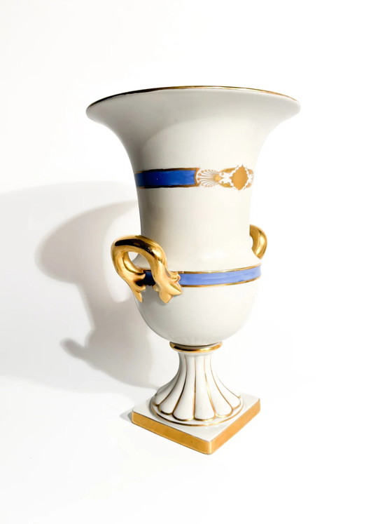 Vaso in Porcellana Herend Dipinto a Mano, Anni '40 – Vasi (photo 3 of 8)