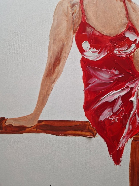 Image 1 of Henry ESCOBAR - The Glass - Artist's Painting