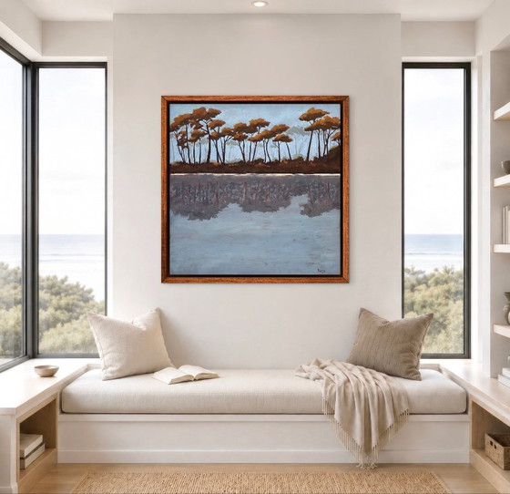 Acrylic on canvas 90x90 – Paintings & Drawings (photo 4 of 7)