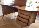 Bureau et chaise Ceccotti Bean, design Marlow, bois de cerisier, prix d'origine > 35 000 €, à 15 000 €