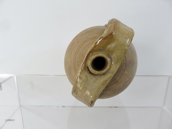 Image 1 of Jarrón, ánfora o jarrón de terracota con asas, del sur de Francia, 1950