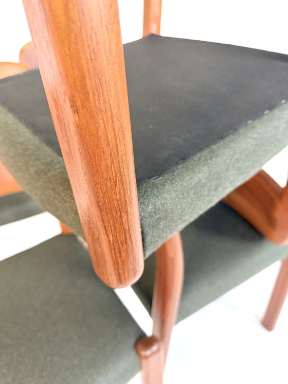 Image 1 of 6 sedie da pranzo danesi restaurate, EMC Møbler '80