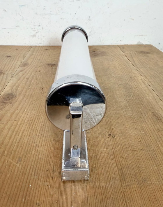 Image 1 of Vintage Art Deco wandlamp met opaalglas, jaren 1930