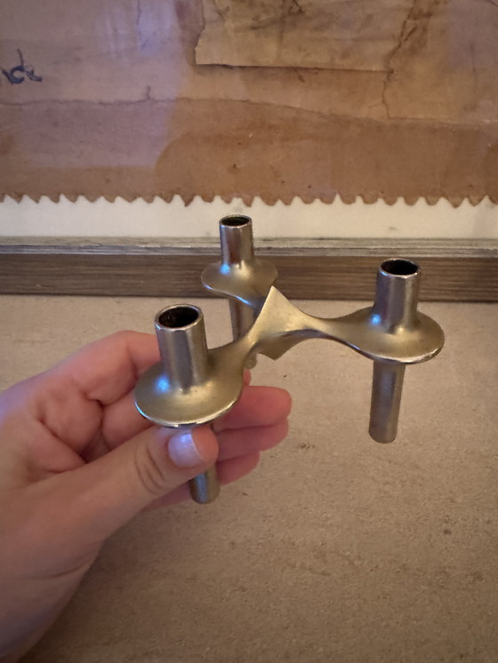 Image 1 of 3 candelieri Space Age Orion Stoff Nagel per BMF - 1960/1970