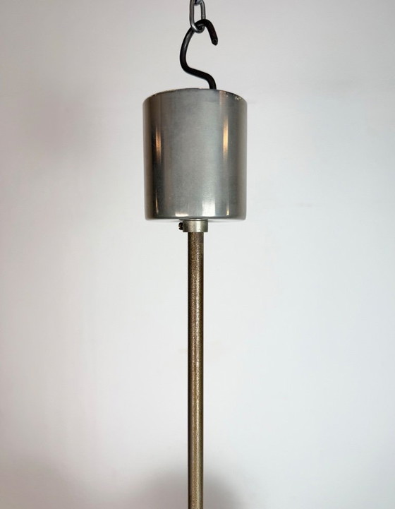 Image 1 of Lampadario vintage in vetro tagliato di Kamenický Šenov, anni '60