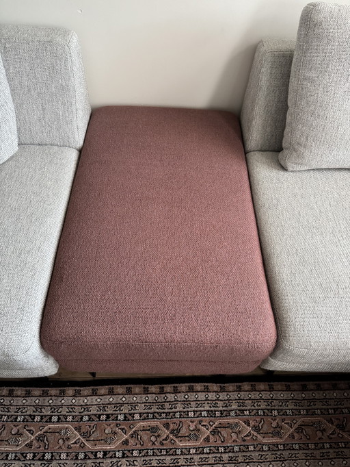 Lucado enzo lucka hocker roze en 4 kussens 