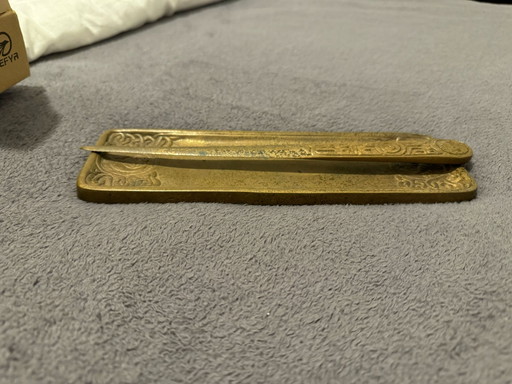 Opbergdoos en briefopener van Tiffany Studios