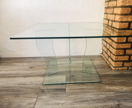 Italian Design Glass Coffee Table