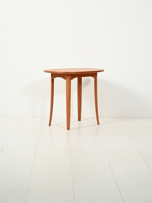 "Ovalen" teakhouten salontafel van Carl Malmsten