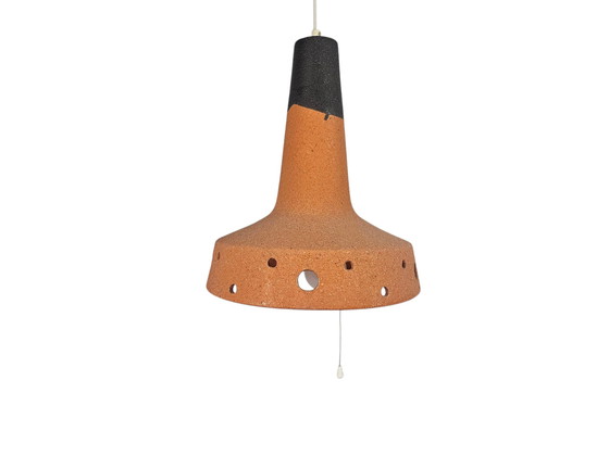 Image 1 of Lampada a sospensione vintage - Ceramica - Fat Lava - Interruttore a tirante - Germania Ovest - Anni &#39;70