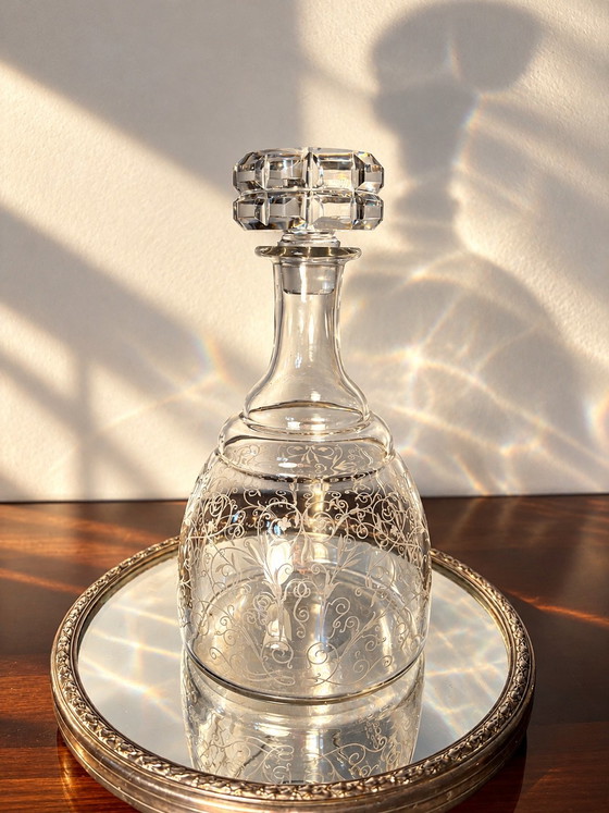 Baccarat Michel Ange Karaffe vor 1936 – Tischdekoration, Kristall (photo 2 of 15)