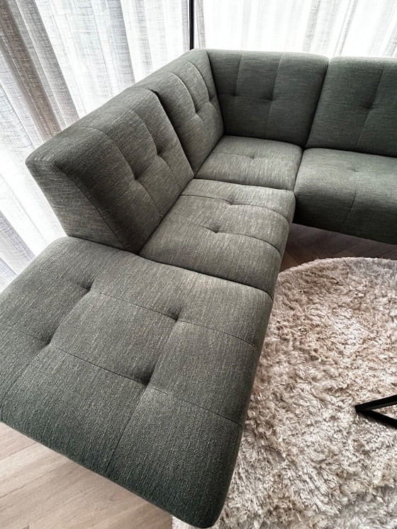 Montél Traffic U-Corner Sofa - Leaf Forest Green Design Sofa – Montel, Textile (photo 13 of 14)