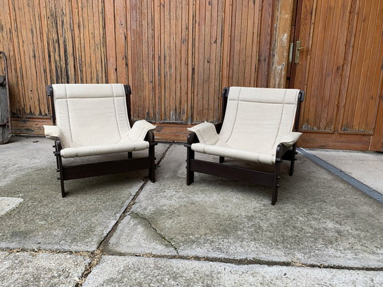 Set of Mid-Century Arts & Crafts Armchairs from Képcsarnok – Wood, Mid Century Modern (photo 2 of 5)
