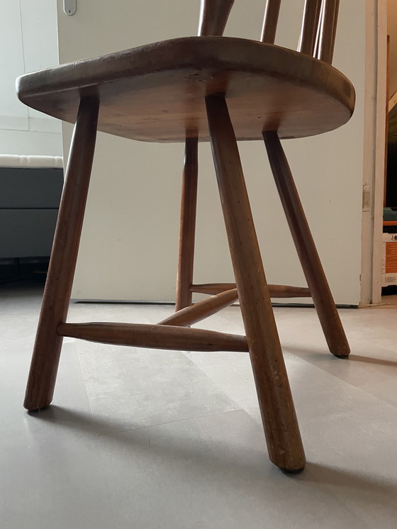 Image 1 of 4 vintage eetkamerstoelen