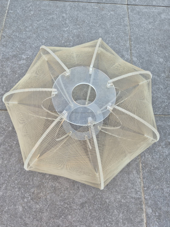 Image 1 of Lustre design par Paul Secon Sompex, diamètre 45 cm.