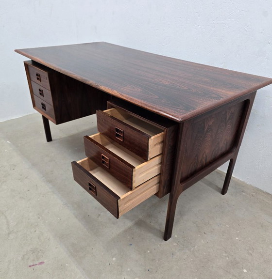 Image 1 of Rio rosewood desk by Erik Brouer for Brouer Møbelfabrik