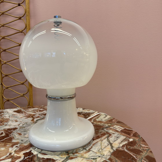 Image 1 of 1970's Italian Murano glass Table Lamp