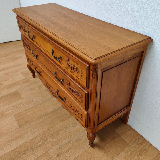 Image 1 of Vintage wooden Queen Anne chest of drawers, sideboard, chest of drawers