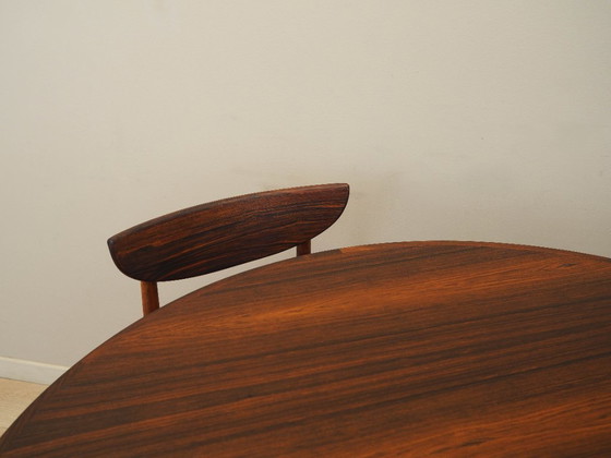 Image 1 of Set van zes palissanderhouten stoelen, Deens design, jaren 70, fabrikant: Skovby Møbelfabrik