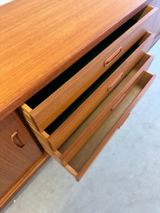 Image 1 of Buffet en teck style années 60, Bartels, 2,50 m