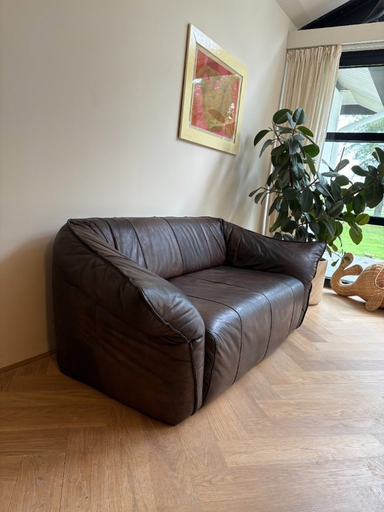 Image 1 of Vintage Andes sofa – Gerard van den Berg - Leather - Montis