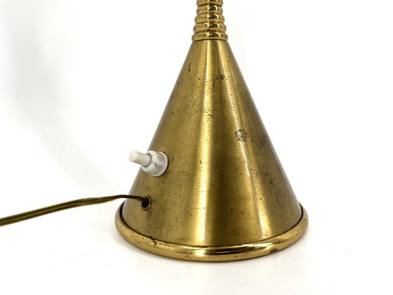 Image 1 of Mid century brass table lamp model Clessidra by Angelo Lelli for Arredoluce, 1960s