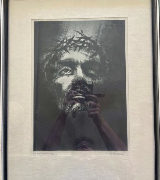 Original etching by Peter v. Ferenci