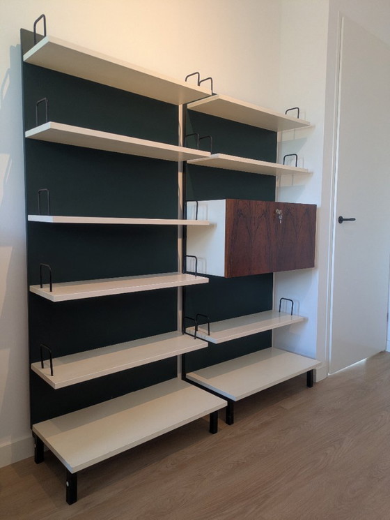 Image 1 of Vintage wall unit/wall cabinet, set of two