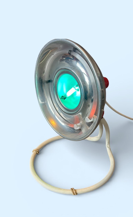 Image 1 of EMA Berlin Neuköln "Gipfel-Sonne" hoogtezon uit 1964 warmtelamp vintage