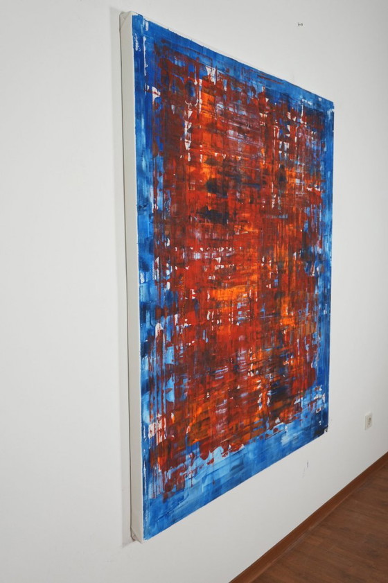 Parscha MIRGHAWAMEDDIN - Inner Score XXL - Artist Canvas – Paintings & Drawings (photo 3 of 14)