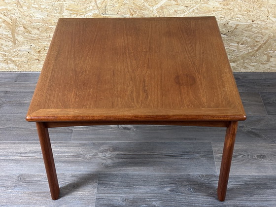 Image 1 of 60er 70er Jahre Teak Couchtisch Beistelltisch von Glostrup Møbelfabrik Denmark