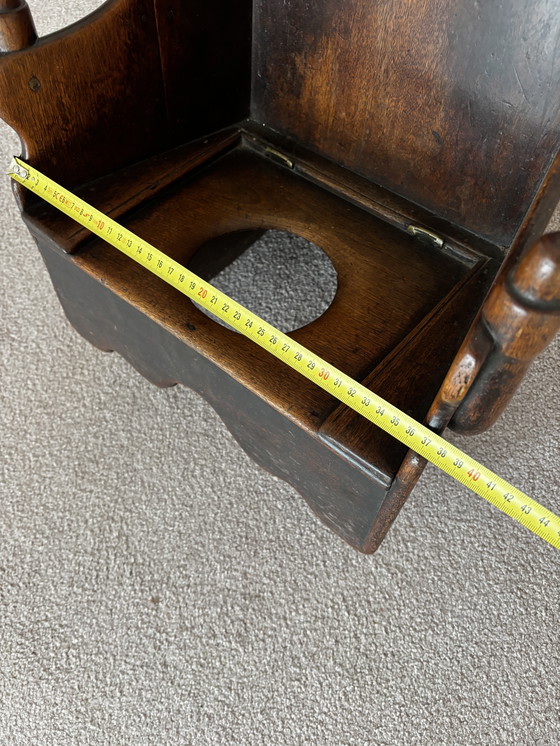 Image 1 of Antique Child Wing Chair 