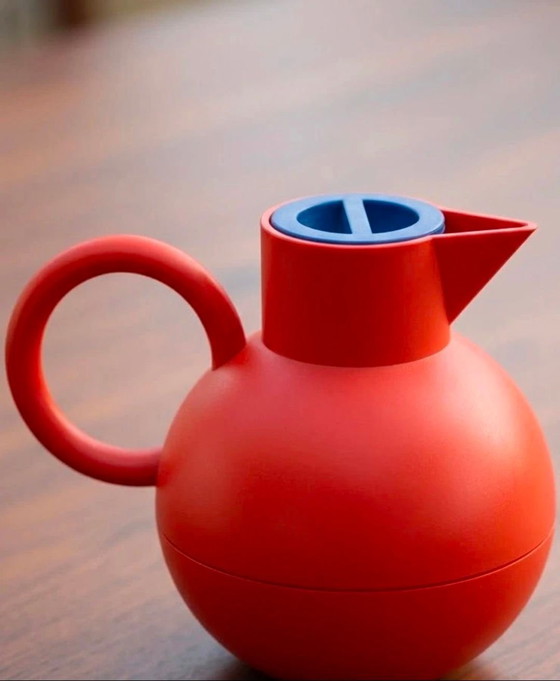 Thermos Euclid Alessi Michael Graves Vintage 90s Memphis style – Glass & Decanter, Plastic (photo 3 of 5)