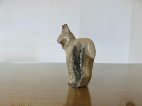 Scultura Animale in Pietra Lucida Rappresentante una Lince, anni '60 '70 – Sculture, Stone (photo 4 of 9)