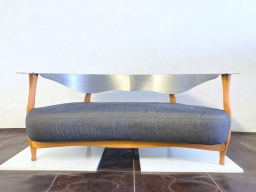 Divano a due posti Fantasy Islands Iron Maiden, design anni '80/'90 di Kurt Beier