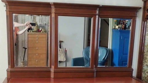 Bar Spiegel Met Facetglas
