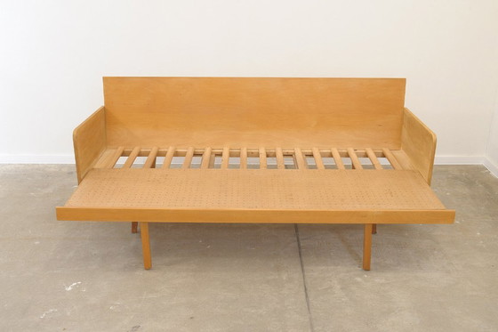 Image 1 of Canapé pliant style années 60, par Interier Praha, Tchécoslovaquie