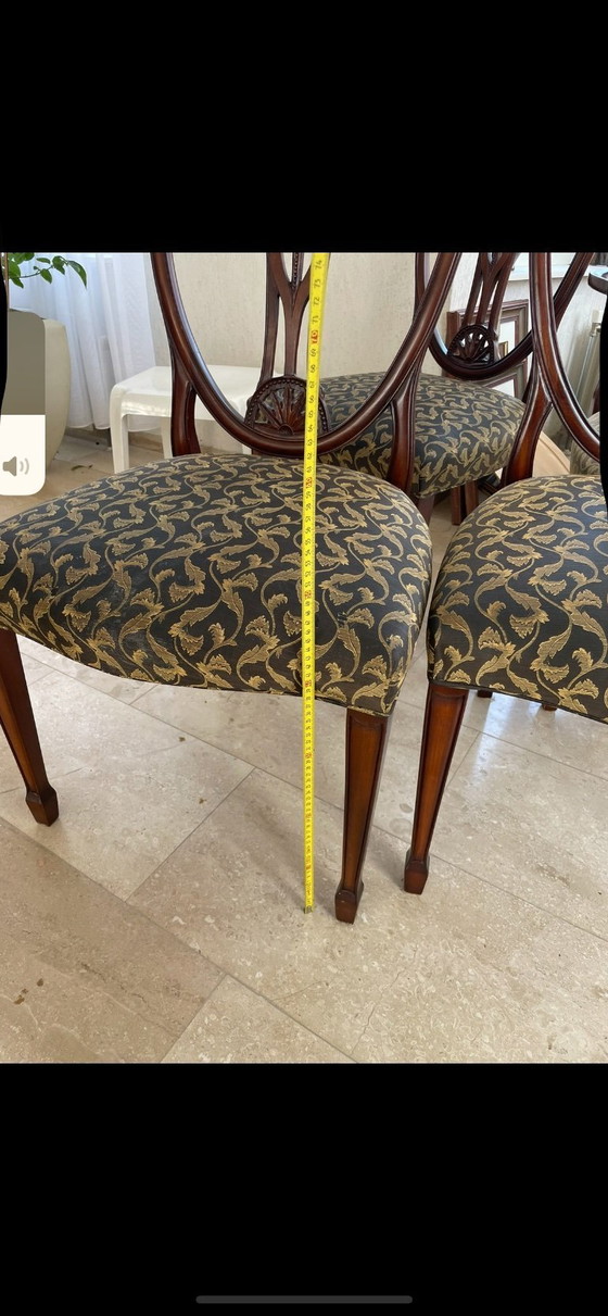 Image 1 of 6 Höllenstühle Mahagoniholz