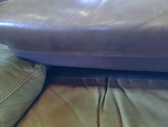 Image 1 of Set di divani in pelle di bufalo vintage: design senza tempo, comfort ineguagliabile e carattere autentico