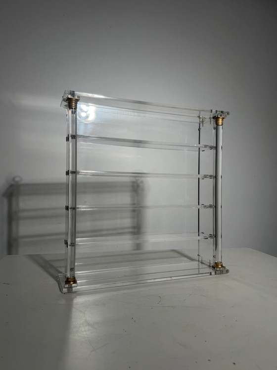 Vetrina da parete vintage in plexiglas, 50 × 50 cm, Vetrine, Vetro (foto 9 di 9)