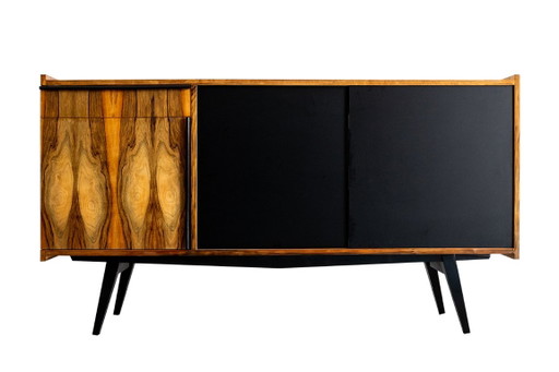 Credenza vintage, Polonia, anni '70 – dressoirs, Glass